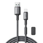 S-A50 Type-C to Type-C 60W/Type-C to Lightning 30W/Lightning 3A/Type-C 3A Cable 1.2m Gray - Image 3